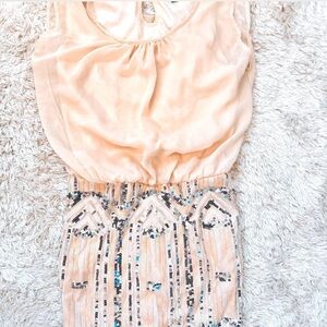 As U Wish Sequin Embellished Dress